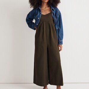 Madewell Pleated Wide-Leg Jumpsuit